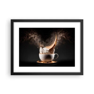 Poster in cornice nera - Esplosione di sapore - 40x30 cm