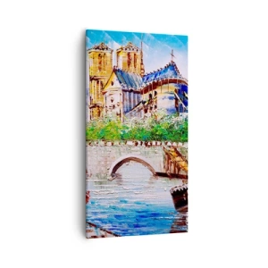 Quadro su tela - Stampe su Tela - Il loro tempo non passa mai - 55x100 cm