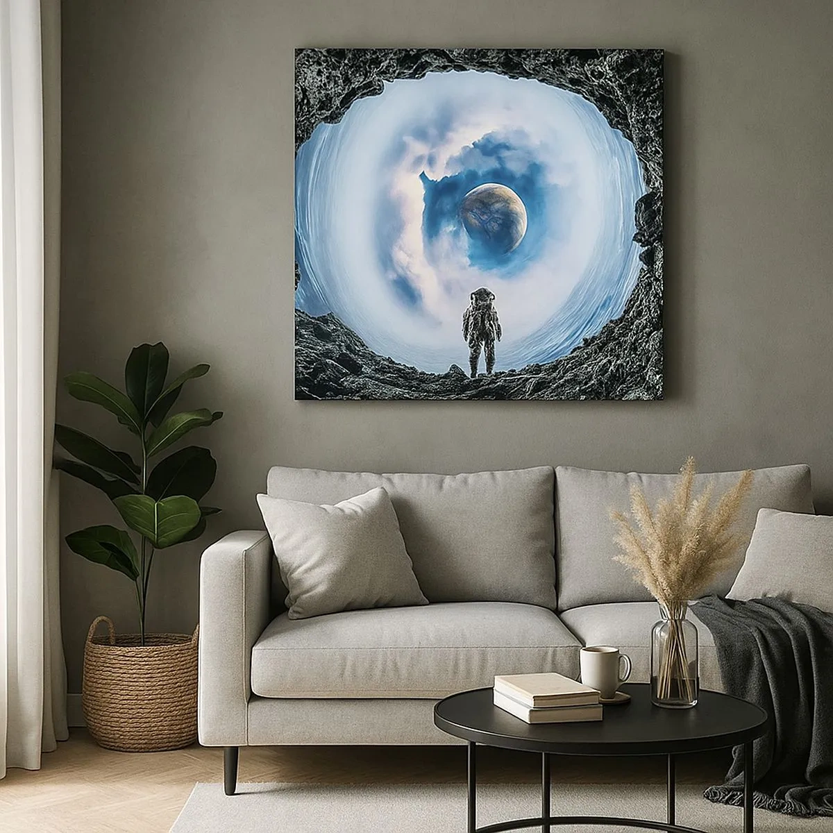 Quadro su tela - Stampe su Tela - Già vicino a casa - 30x30 cm