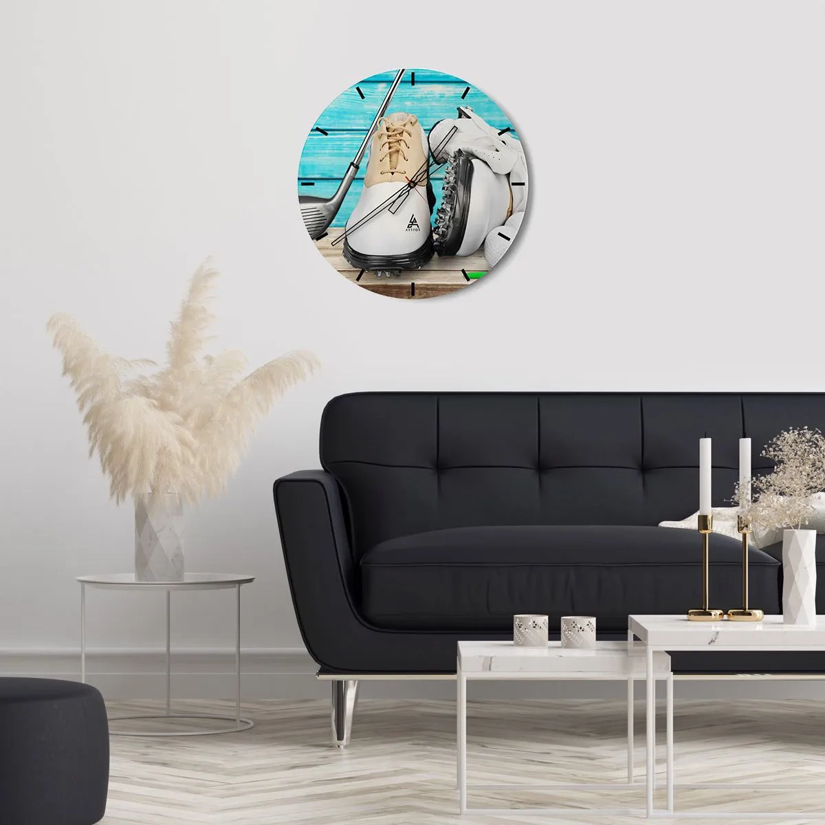 Orologio da parete - Orologio in Vetro - Tutto è pronto - 40x40 cm