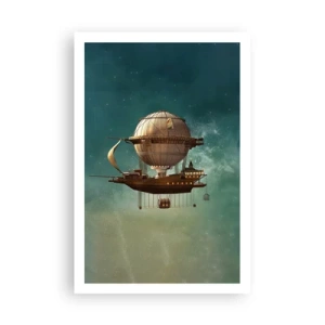 Poster - Saluti da Jules Verne - 61x91 cm