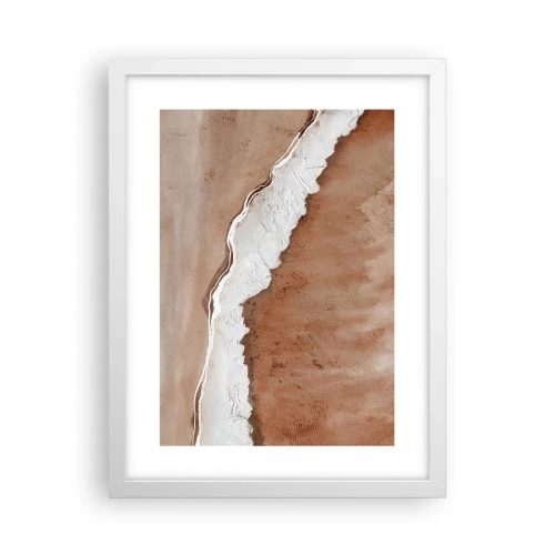 Poster in cornice bianca - Nei colori della terra - 30x40 cm