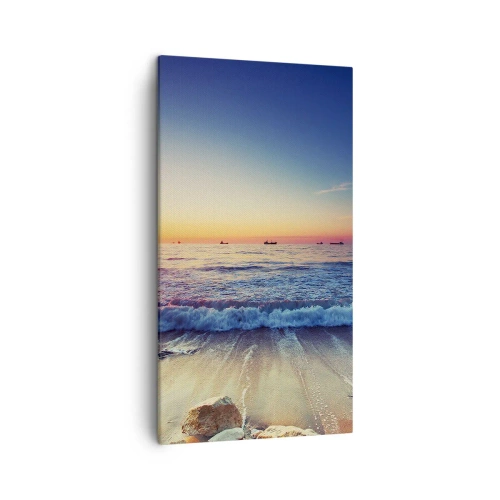 Quadro su tela - Stampe su Tela - Cosa c'è dietro l'orizzonte? - 45x80 cm