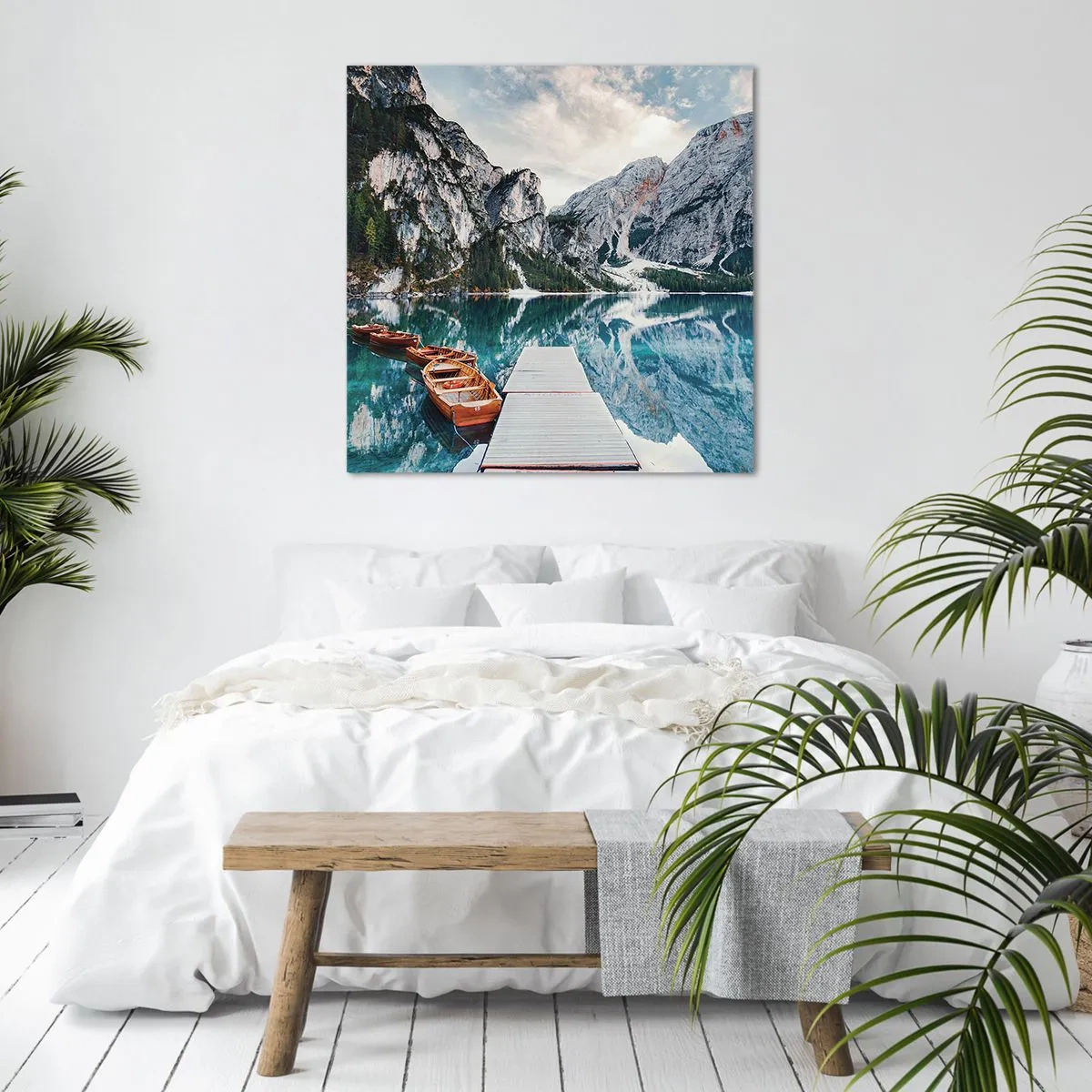 Quadro su tela - Stampe su Tela - Ti mostriamo la bellezza - 30x30 cm