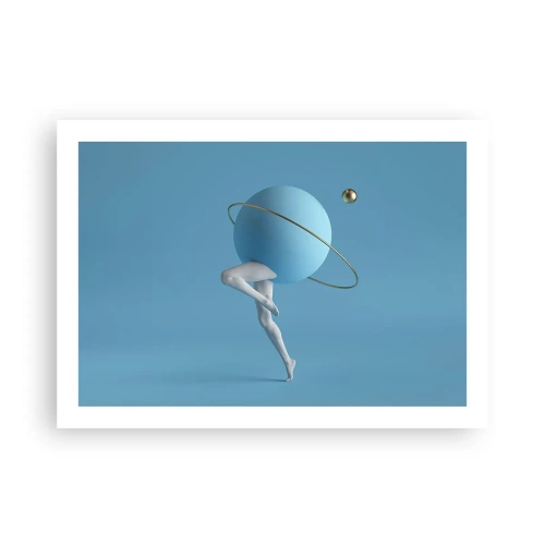 Poster - E i pianeti folleggiano - 70x50 cm