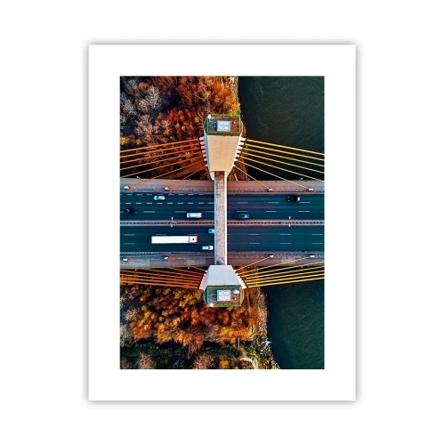 Poster - Oltre il fiume, oltre il bosco - 30x40 cm