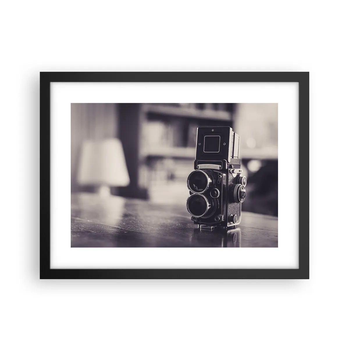 Poster in cornice nera - La magia delle vecchie fotografie - 40x30 cm