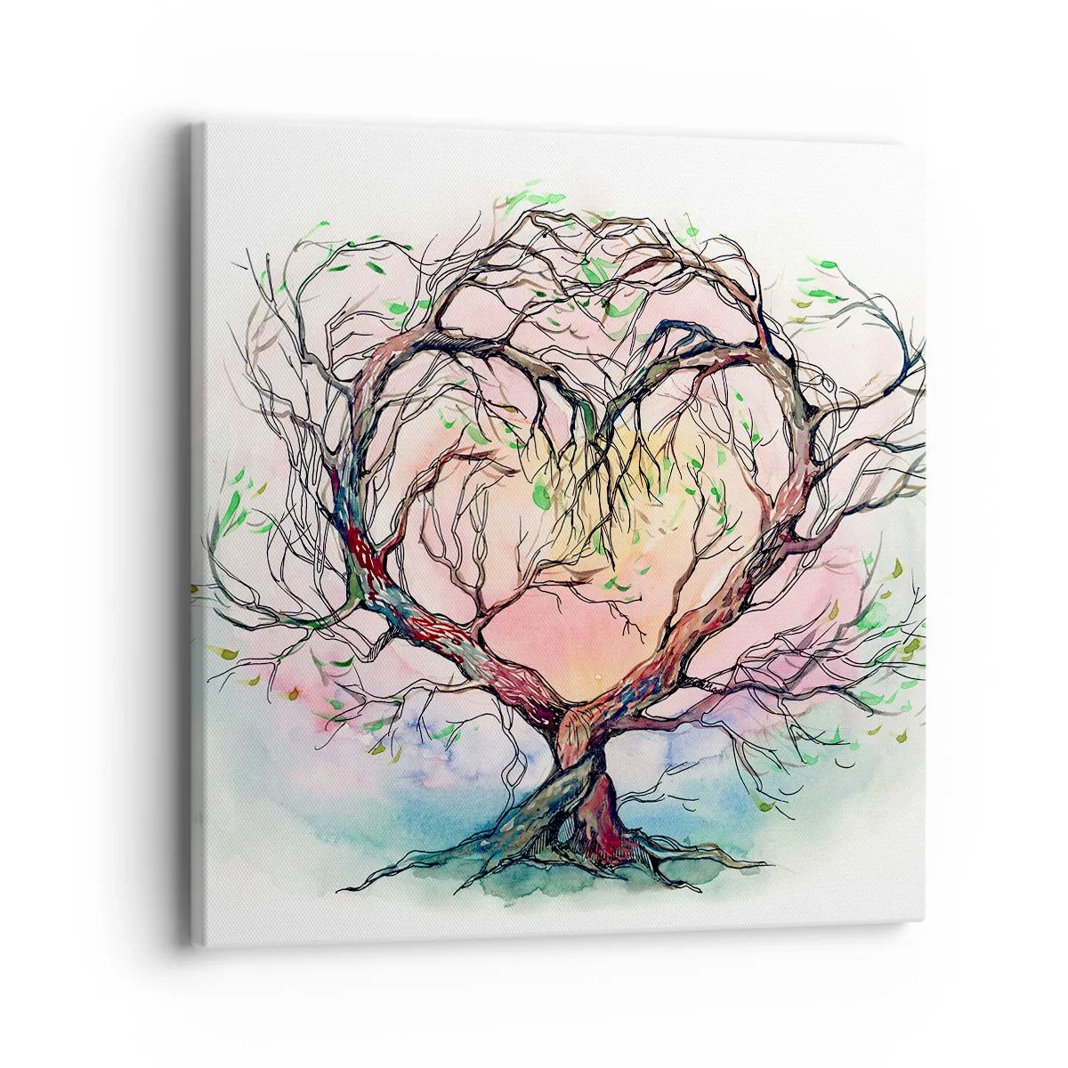 Quadro su tela - Stampe su Tela - Insieme contro le tempeste - 40x40 cm