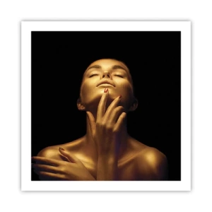 Poster - Come seta d'oro - 60x60 cm