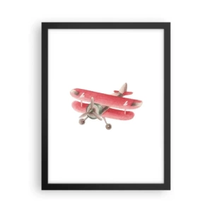 Poster in cornice nera - Pronto a volare alto - 30x40 cm