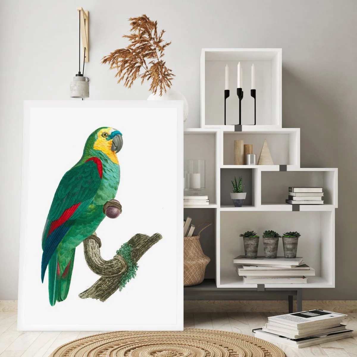 Poster - Ritratto di pappagallo - 30x40 cm