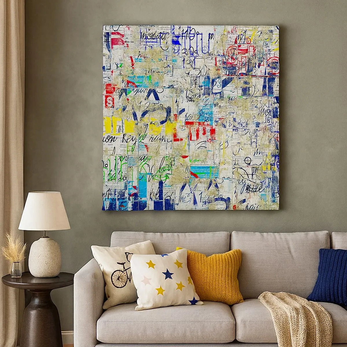 Quadro su tela - Stampe su Tela - Semplicemente bello da vedere - 30x30 cm