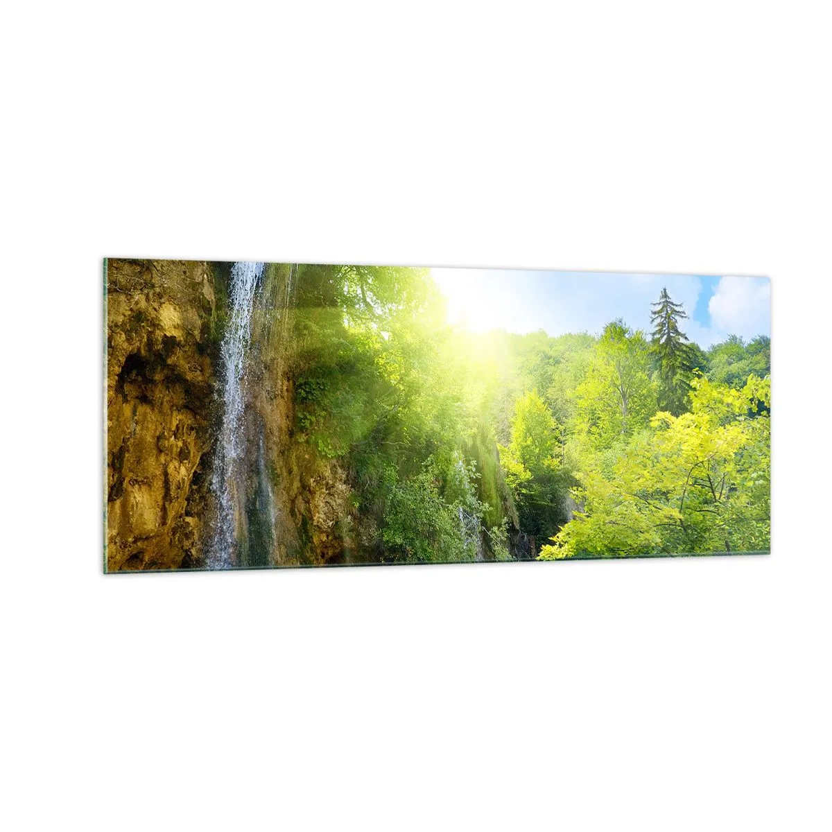 Quadro su vetro - Così deve essere il paradiso - 100x40 cm