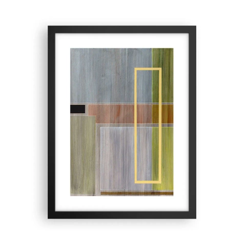 Poster in cornice nera - Semplice e tranquillo - 30x40 cm