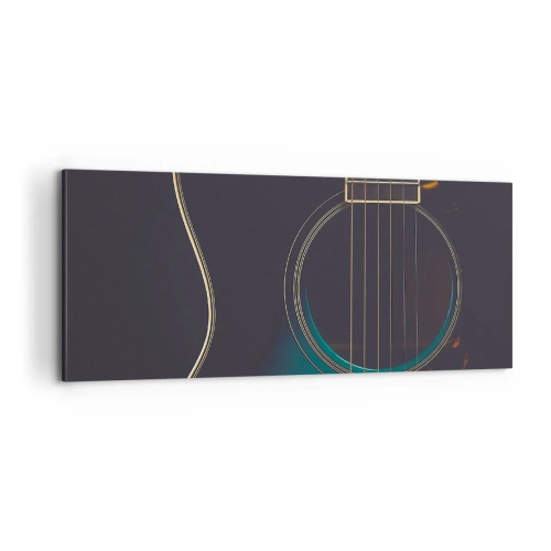 Quadro su tela - Stampe su Tela - L'attimo prima del suono - 100x40 cm