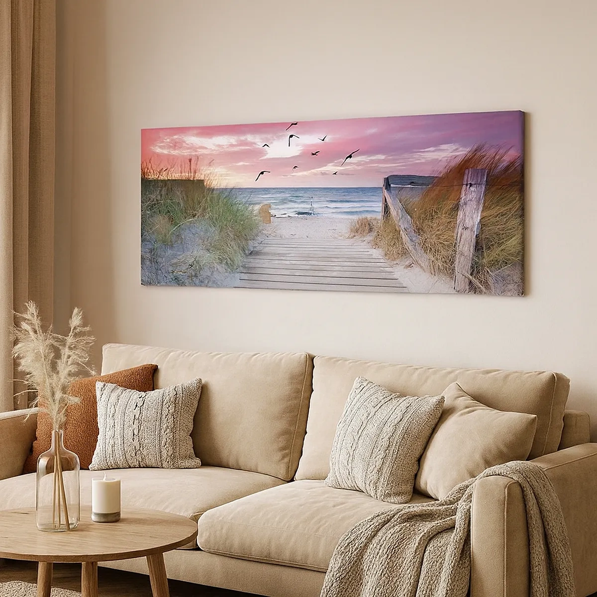 Quadro su tela - Stampe su Tela - Impressioni baltiche - 30x30 cm