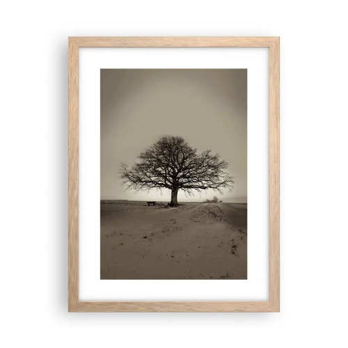 Poster in cornice rovere chiaro - Da qui all'eternità - 30x40 cm