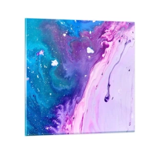 Quadro su vetro - Yin e yang - 30x30 cm