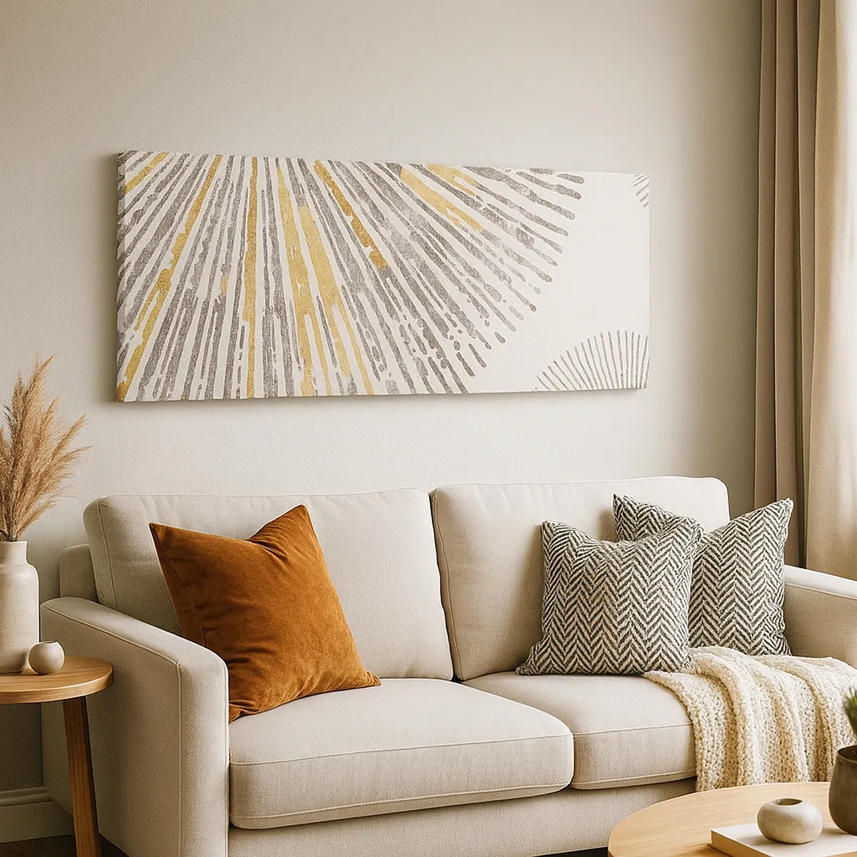 Quadro su tela - Stampe su Tela - La bellezza dei raggi - 30x30 cm