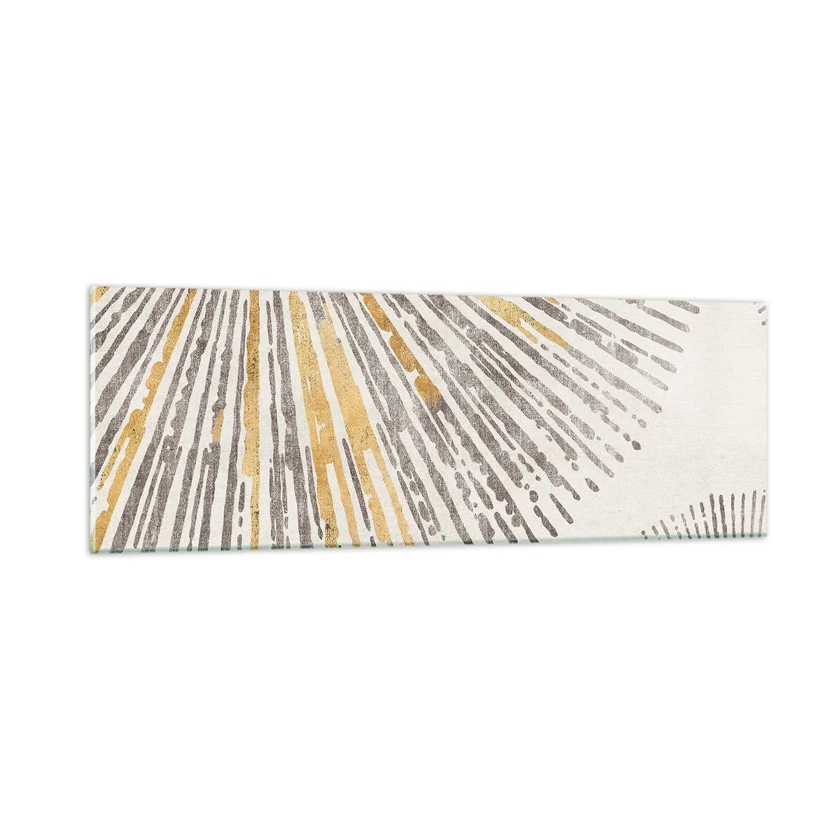 Quadro su vetro - La bellezza dei raggi - 90x30 cm