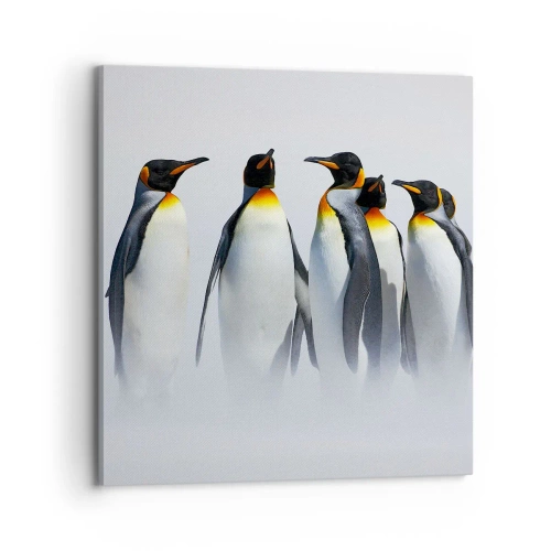 Quadro su tela - Stampe su Tela - Incontro in abito da sera - 70x70 cm