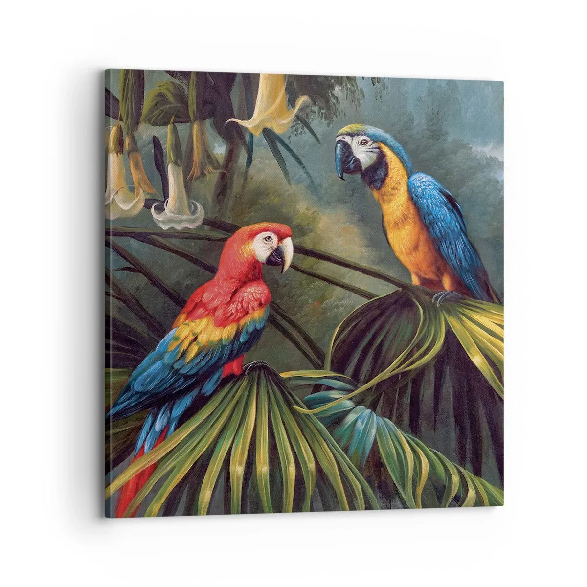 Quadro su tela - Stampe su Tela - Romanticità ai tropici - 70x70 cm