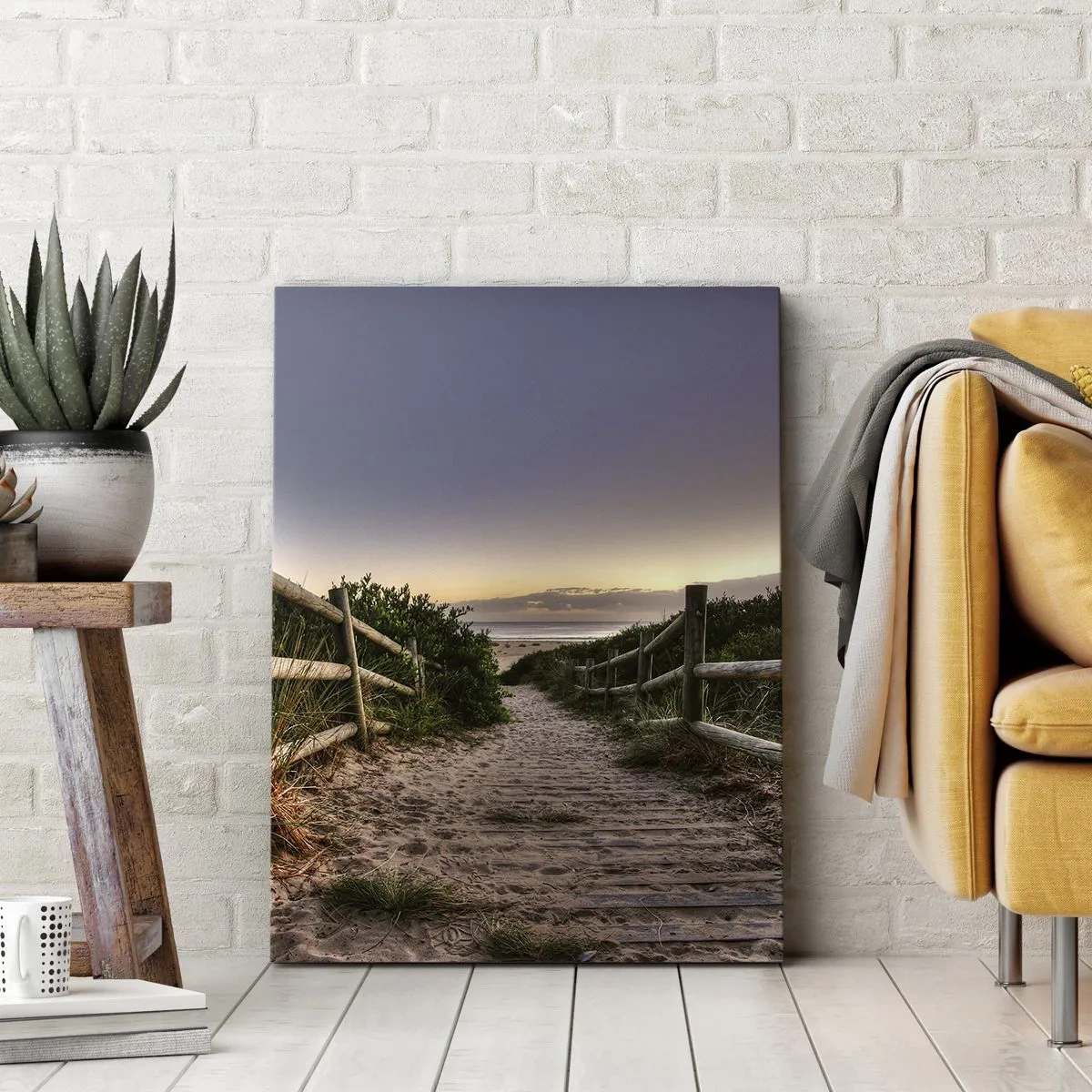 Quadro su tela - Stampe su Tela - Già si vede la meta - 55x100 cm