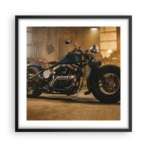 Poster in cornice nera - Posso tutto - 50x50 cm