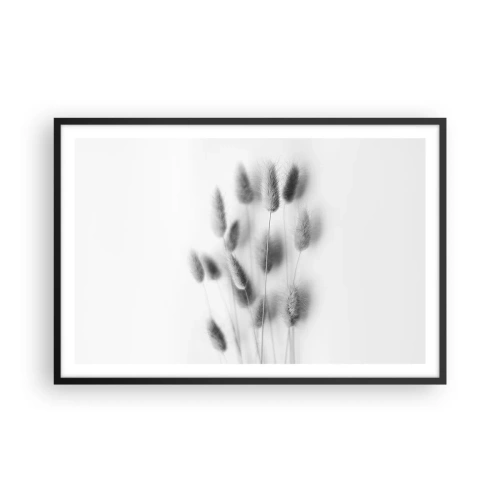 Poster in cornice nera - Erba soffice - 91x61 cm