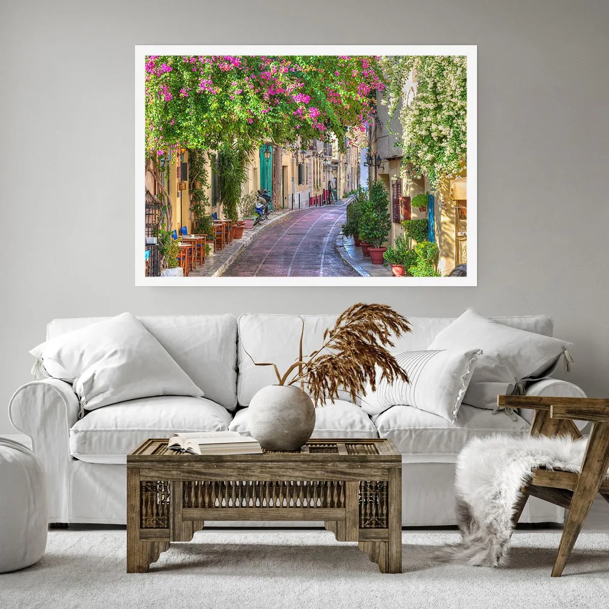 Poster - Angolo fiorito - 50x40 cm