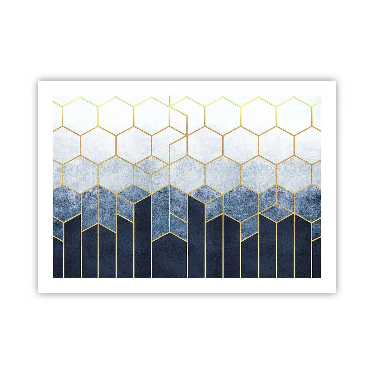 Poster - Composizione a ritmo sincopato - 70x50 cm