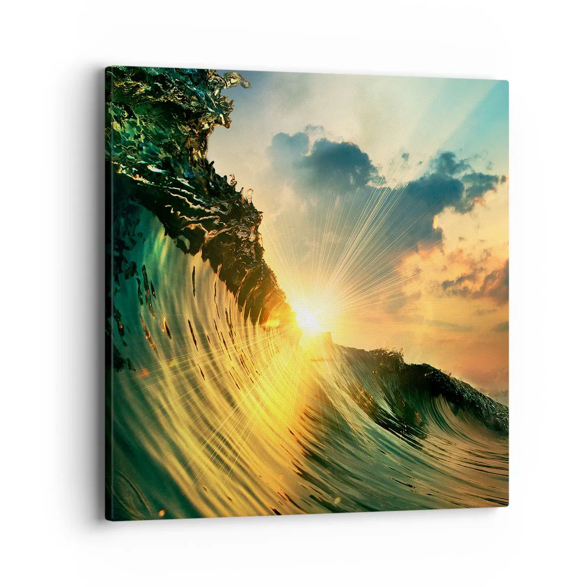 Quadro su tela - Stampe su Tela - Surfista, dove sei? - 40x40 cm