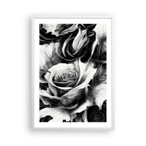 Poster in cornice bianca - Sempre regina - 50x70 cm