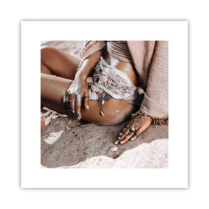 Poster - Gettata dalle onde? - 30x30 cm