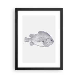 Poster in cornice nera - Nell'album del naturalista - 30x40 cm
