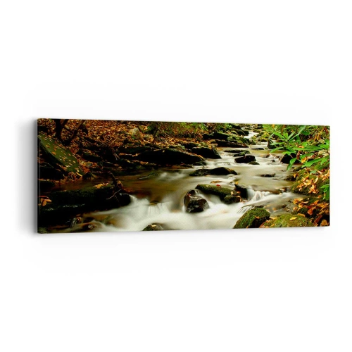 Quadro su tela - Stampe su Tela - Come argento liquido - 90x30 cm