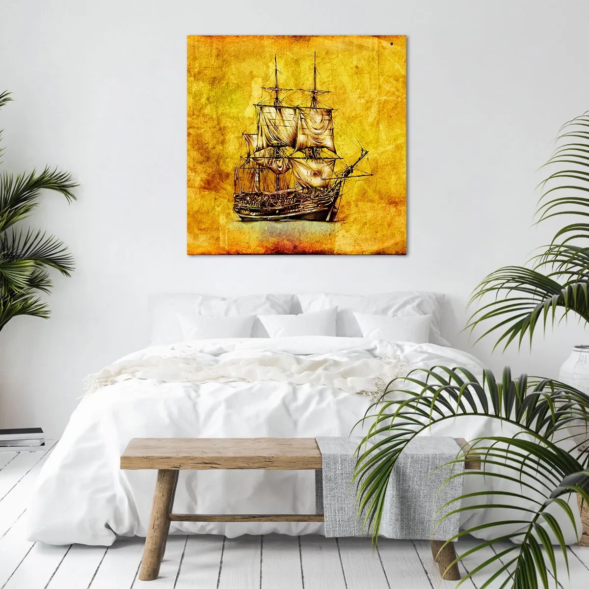 Quadro su tela - Stampe su Tela - Verso la Tortuga! - 50x50 cm