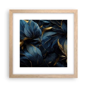 Poster in cornice rovere chiaro - Foderati d'oro - 30x30 cm