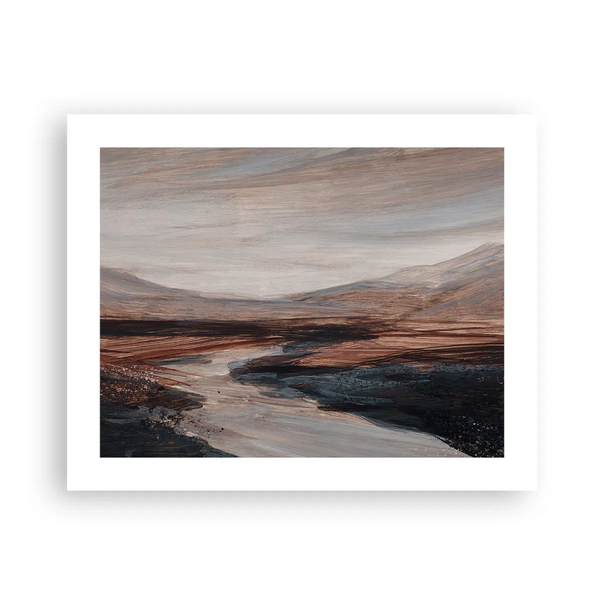 Poster - Valle tranquilla - 50x40 cm