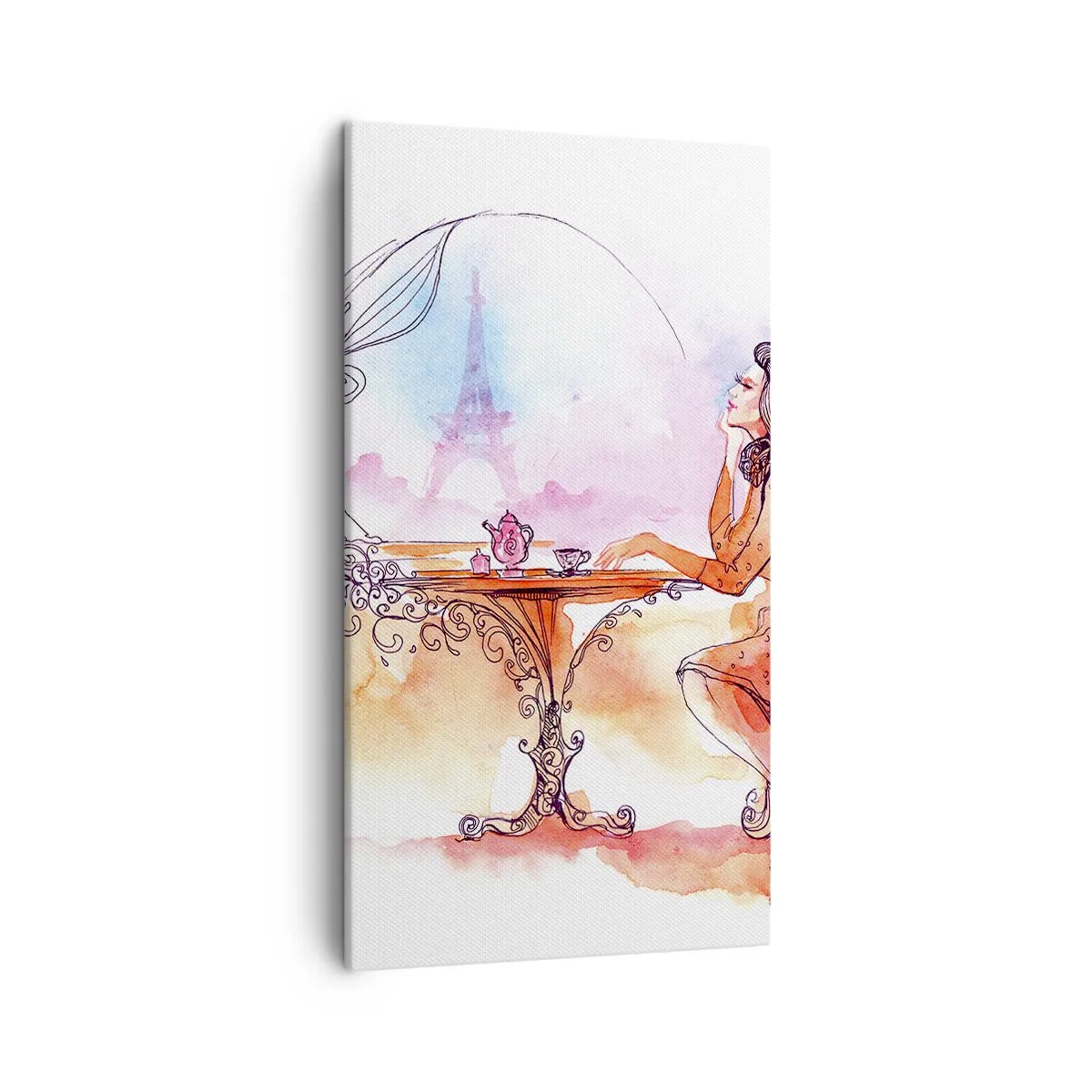 Quadro su tela - Stampe su Tela - Chic parigino - 45x80 cm