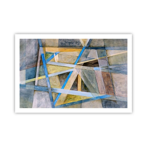 Poster - Dritto o obliquo? - 91x61 cm