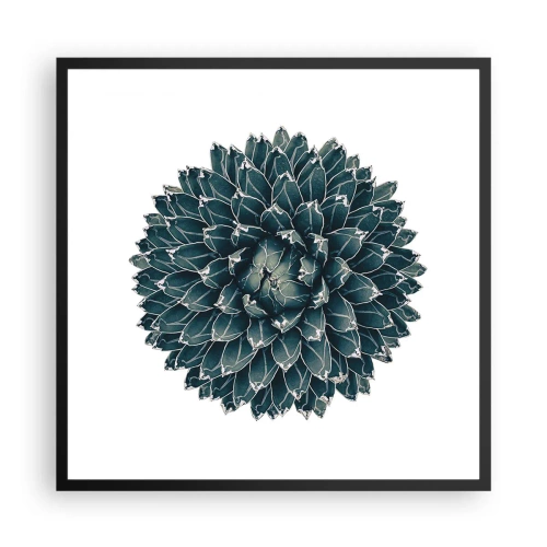 Poster in cornice nera - La stella del deserto - 60x60 cm