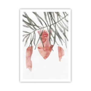 Poster - Dama dei tropici - 70x100 cm