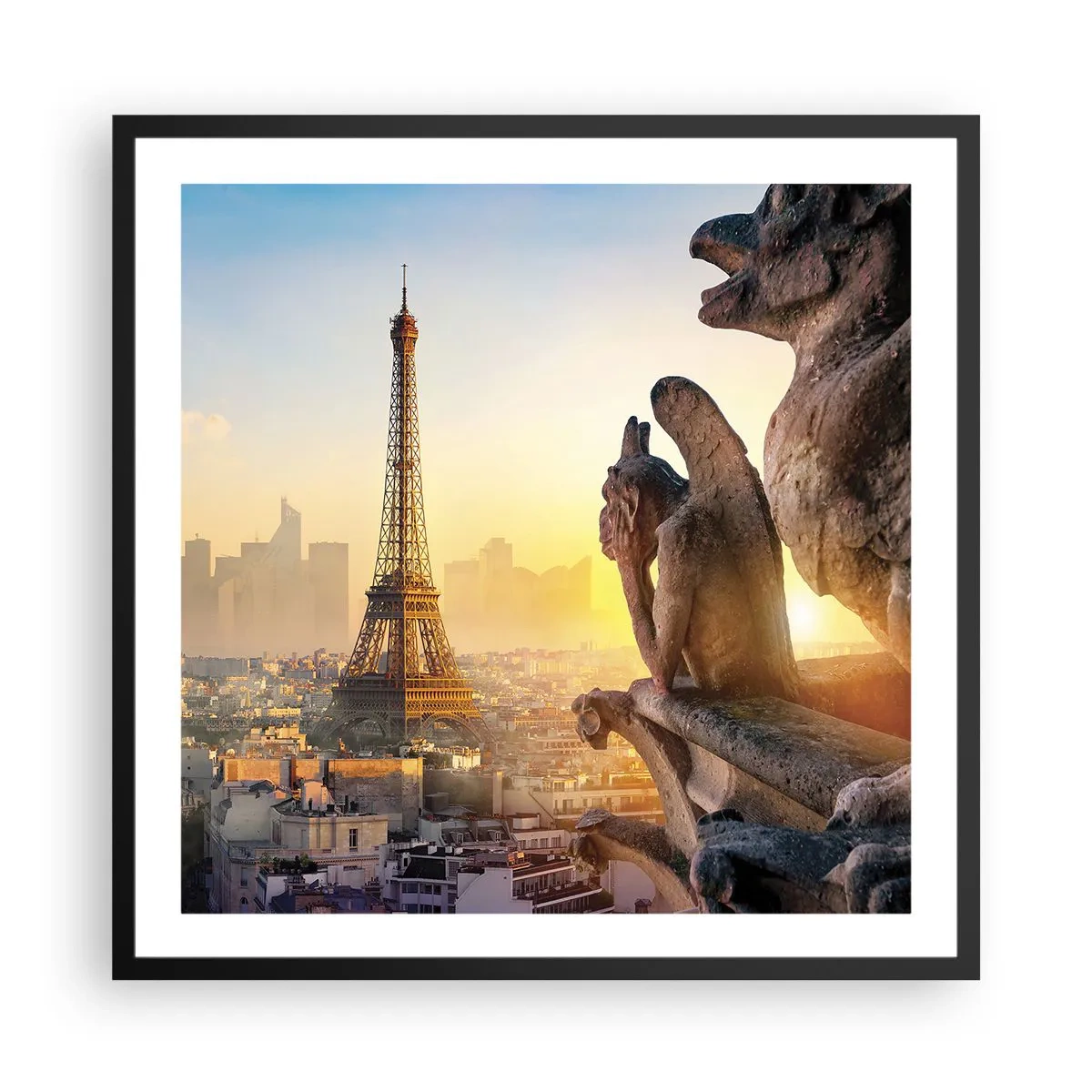 Poster in cornice nera - Tante cose sono cambiate... - 60x60 cm
