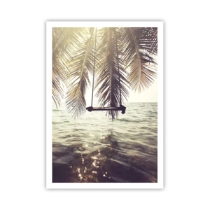 Poster - Si può dondolare tra le nuvole a volontà - 70x100 cm