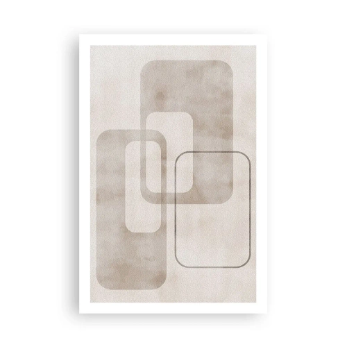 Poster - Giunti geometrici - 61x91 cm
