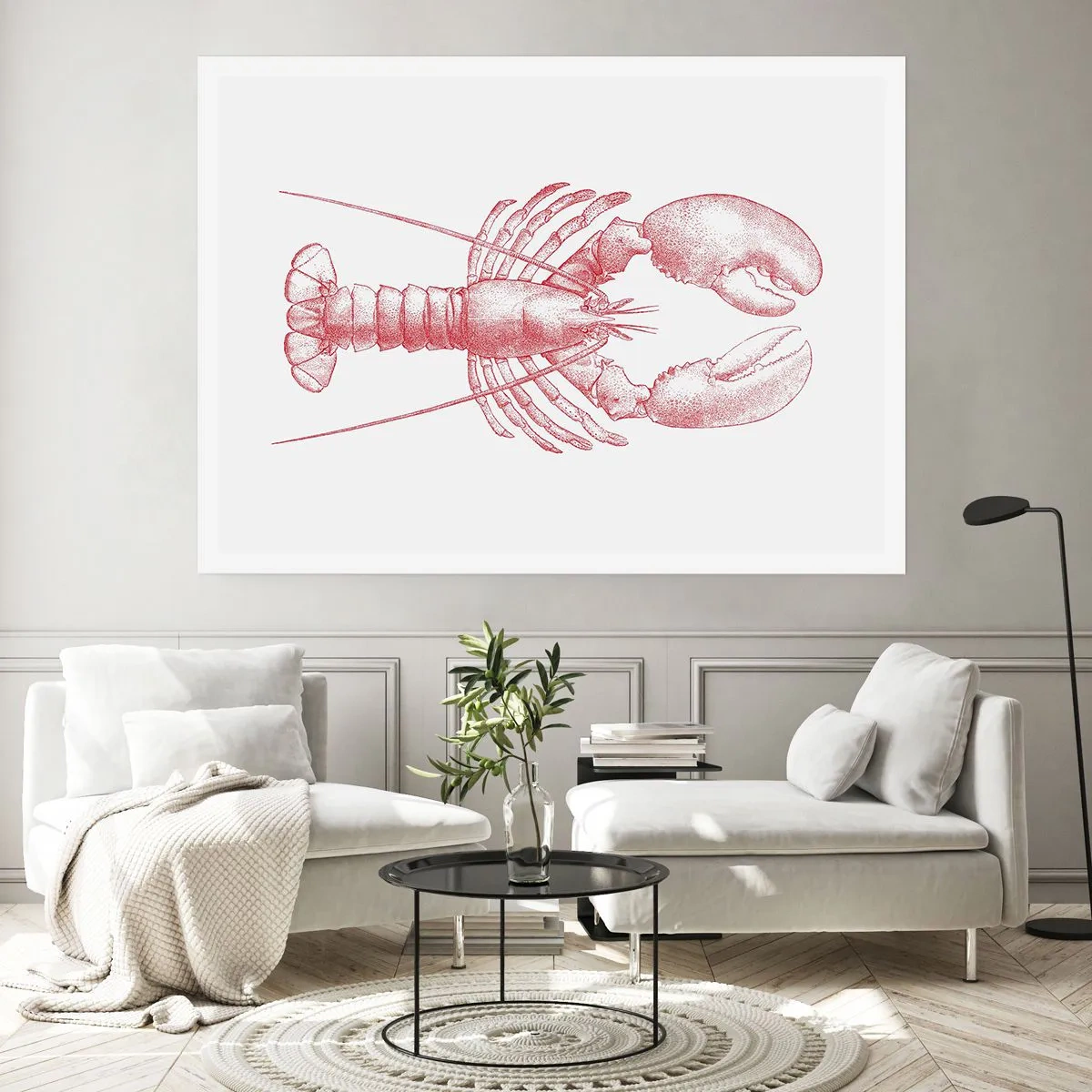 Poster - Aragosta d'agosto - 50x40 cm