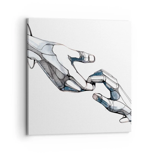 Quadro su tela - Stampe su Tela - Buon gesto - 70x70 cm