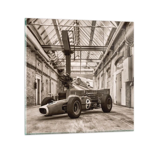 Quadro su vetro - Il riposo del vincitore - 50x50 cm