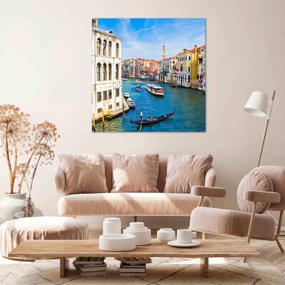 Quadro su tela - Stampe su Tela - Una circolazione stradale unica al mondo - 40x40 cm